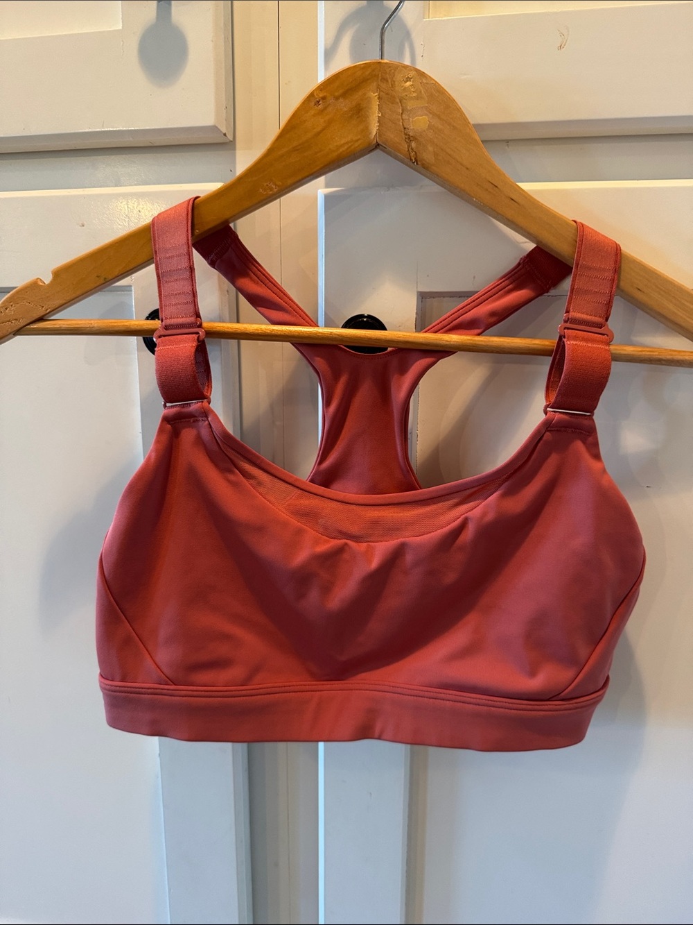 Athleta Coral Racerback Adjustable-Strap Sports Bra